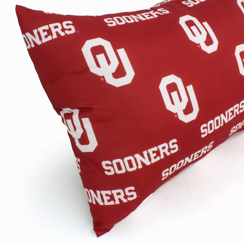 NCAA Body Pillow Pillowcase, University of Oklahoma