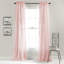 Paire de rideaux semi-transparents avec passe-tringle Avery-15740227-52287337