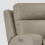 Fauteuil inclinable en cuir triple avec zéro gravité et soutien lombaire-408467754