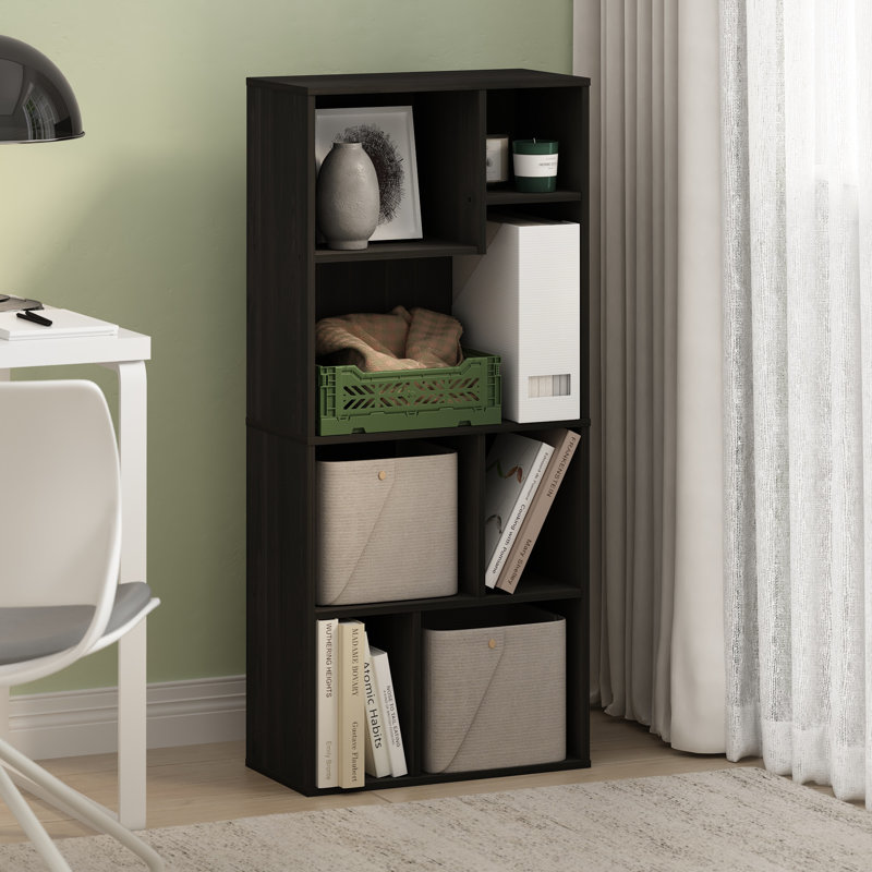 Runck 107cm H x 48cm W Bookcase, Espresso