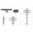 Whisper Lift II PRO Touchstone Single Screen Electronic Mount