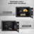 TigerKing 1.2 Cu Ft Small Safe Box with Digital Keypad for Closet, Apartment, Dorm, Home Office, Black-50480498-50487625