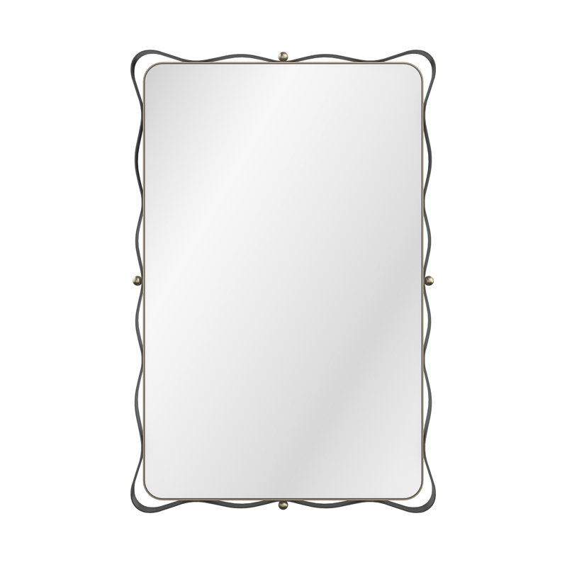 Marseille Rectangle Metal Wall Mirror
