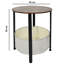 Shaftsbury Side Table with Storage