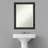 Yayla Closed Corner Frame Flat Wall Mirror-1297733767