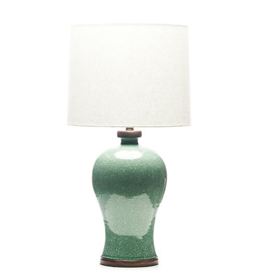 Lampe de table en porcelaine 31 po Dashiell