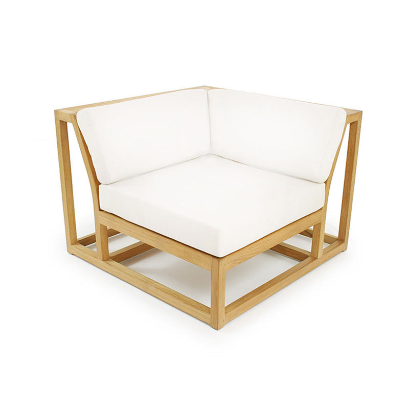 Outdoor 8 - Piece Teak Conversation Set