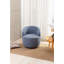 Fauteuil de réception, fauteuil demi-tonneau pivotant-89955396