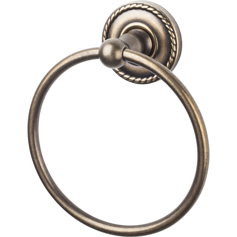 Edwardian Bath  Towel Ring, German Bronze