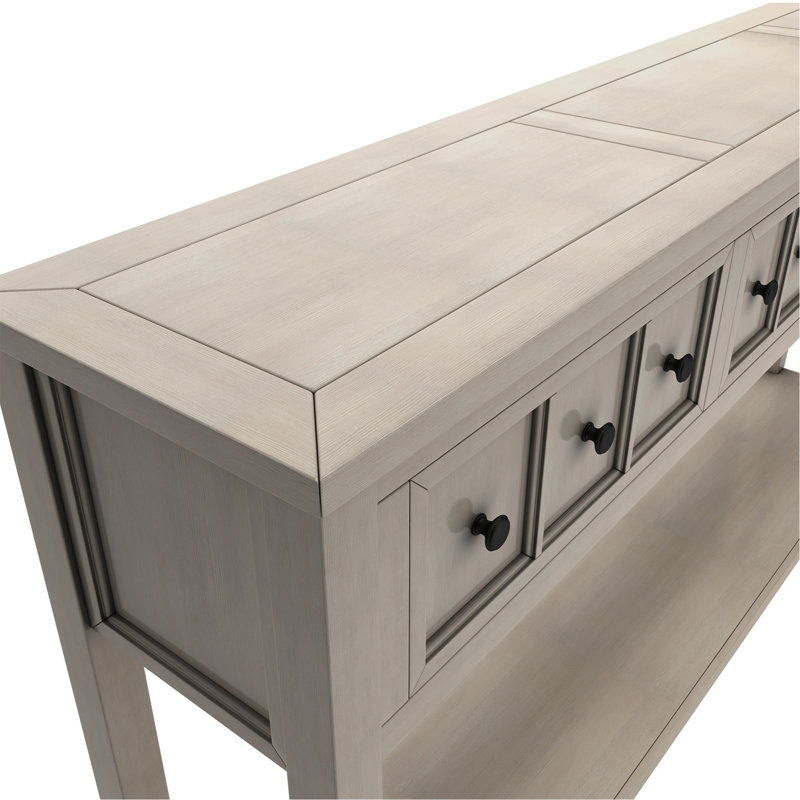 Console Rustic, Gray Wash