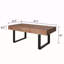 Table basse rustique en bois industriel