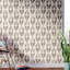 Rouleau de papier peint à motif de tulipes / blocs de style scandinave Guyer-92718722-16557010
