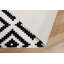 Tapis de couloir élégant (3,3 x 6,6 pi), 100% polyester, hauteur de poils de 0,3 po | Pois antibactérien et antidérapant en feutre de PVC | Lavable à la machine, impression numérique 3D, durable et facile à nettoyer | Parfait pour les vestibules et les espaces de vie-1231694362