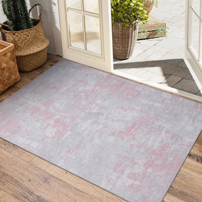 Rectangle Abstract Area Rug