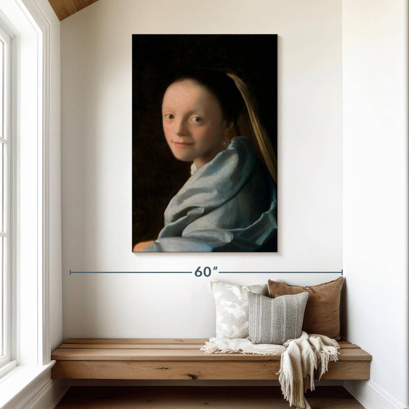 Étude d'une jeune femme 1665-1667, H 48 po x l 32 po