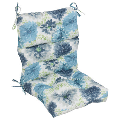 Coussin de chaise d'extérieur capitonné