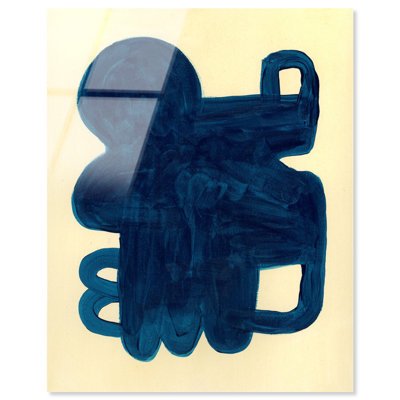 Santana I High-Gloss Frameless Acrylic Glass Wall Art Abstract Print by Oliver Gal, Ready to Hang, 16 x 20