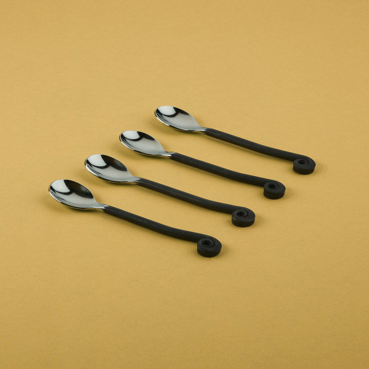 Mini Spoons in Gold, Set of 4