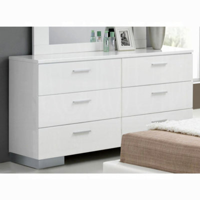 ACME Lorimar Dresser, White & Chrome Leg
