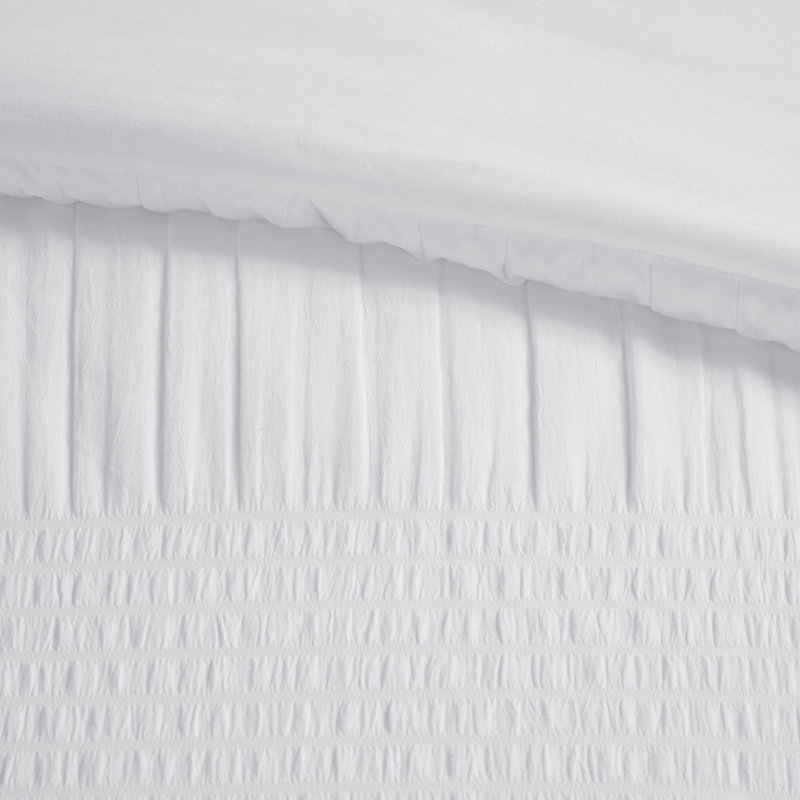 Gray Full Microfiber Bed in a Bag Set