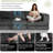 106” Compression Folding Convertible Sleeper Sofa Bed-658417588