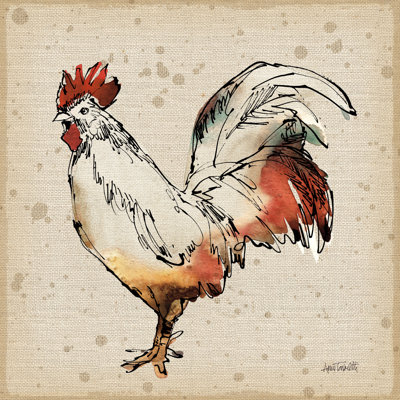 Farm Life V No Words by Anne Tavoletti - Wrapped Canvas Graphic Art