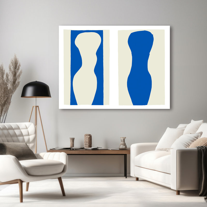 3HM7479 Jazz, Forms by Henri Matisse - Wrapped Canvas Print, 100 cm H x 70 cm W