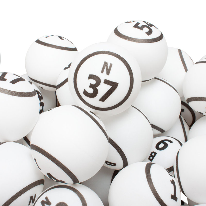 Balles de remplacement de ping-pong de 1,5 pouce GSE pour grande cage de bingo