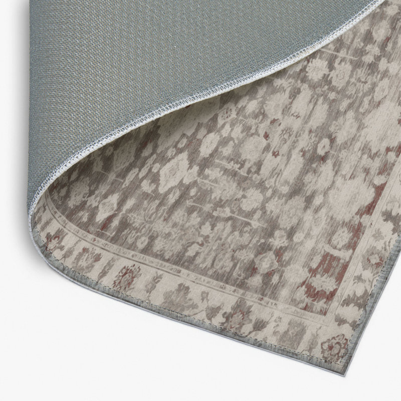 Tapis d'intérieur et d'extérieur surteint beige, Rectangulaire 2 pi x 3 pi