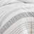 Gray/White Microfiber 6 Piece Duvet Cover & Insert Set-91092710