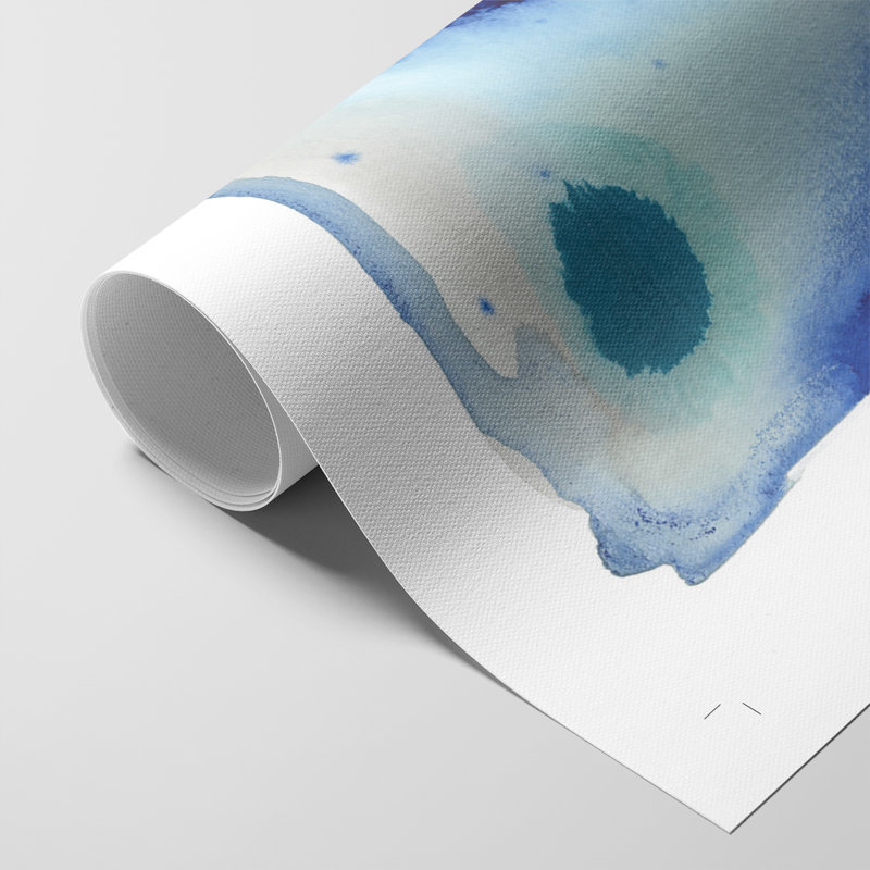 Spare Blue II - Impression sur toile seulement - NON CADRE, H 48 po x l 32 po