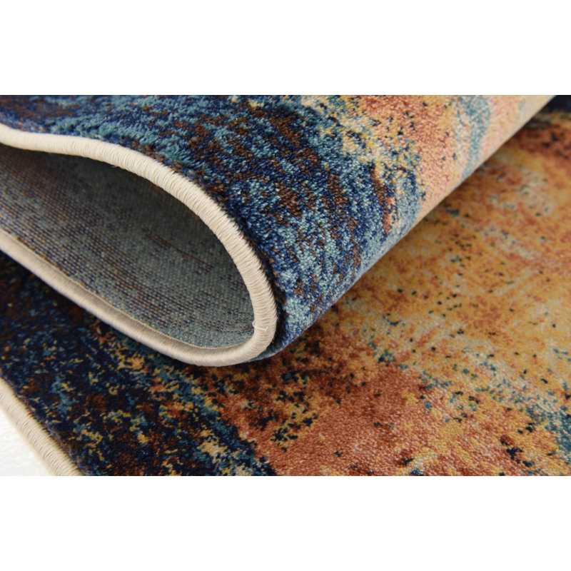 Brantlie Abstract Indoor Rug, Rectangle 4' x 6'