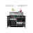 Outdoor Kitchen Stainless Steel 112" W x 24" D x 36.5" H 4-Piece Modular Cabinet Set-1812880673-1812880684