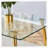 Bartlesville Metal Base Dining Table-290234717-274350823