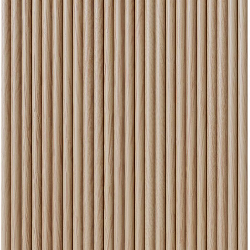 Tambour à perles doubles 1/2 po (l 12 po x L 96 po), Chêne rouge naturel