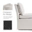Chaise d'appoint à roulettes Wrentham Burney-1151694469