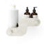 Ensemble de 2 boîtes de rangement de salle de bain adhésives Nami, sans perceuse-2041470983