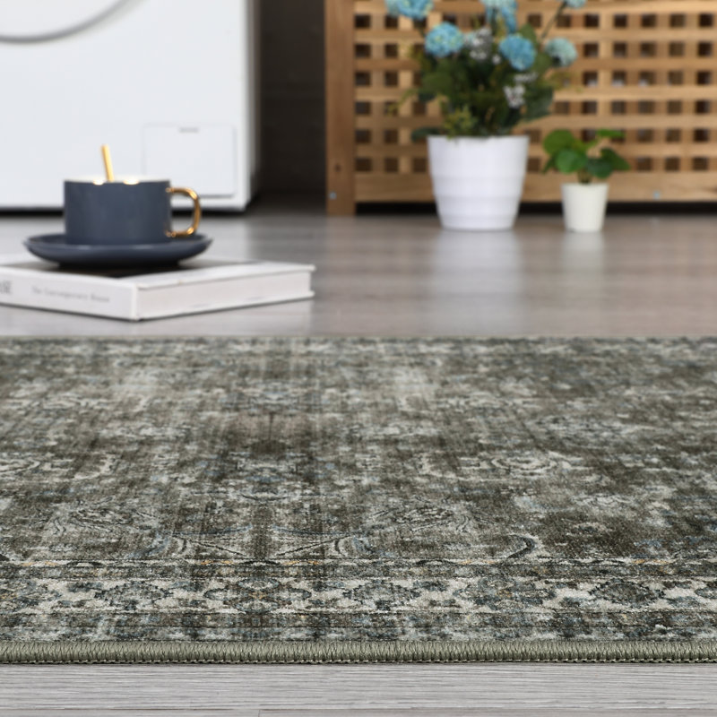 Washable oriental rug, Rectangle 8 pi x 10 pi