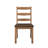 Industrial Dining Chair with Wood Seat