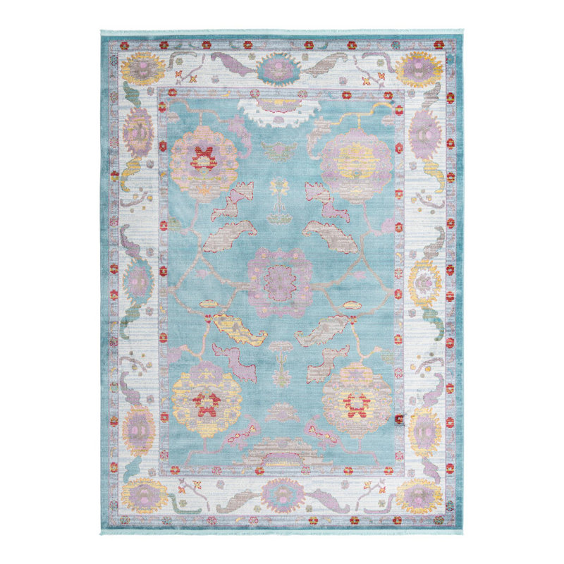 Paragon Floral Indoor Rug, Rectangle 9' x 12'