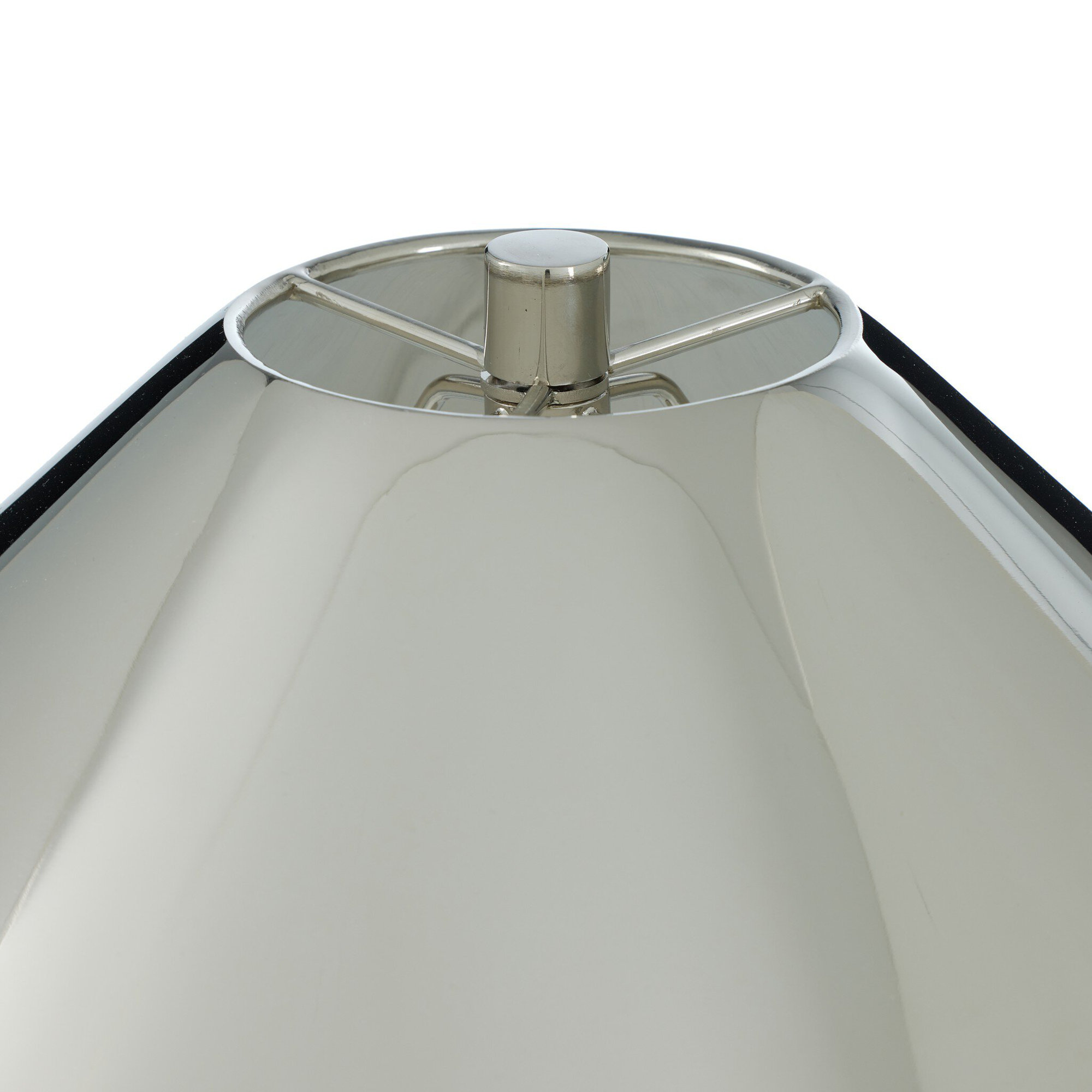 Mancillas Table Lamp-Iridescent Acid Wash, Nickel, Nickel, Steel