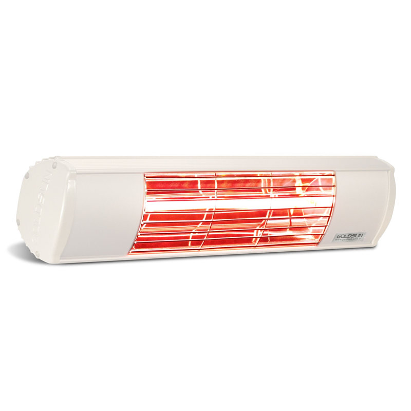 Electric Ceiling Mounted Patio Heater, White