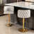 Beige Seat/ Gold Frame