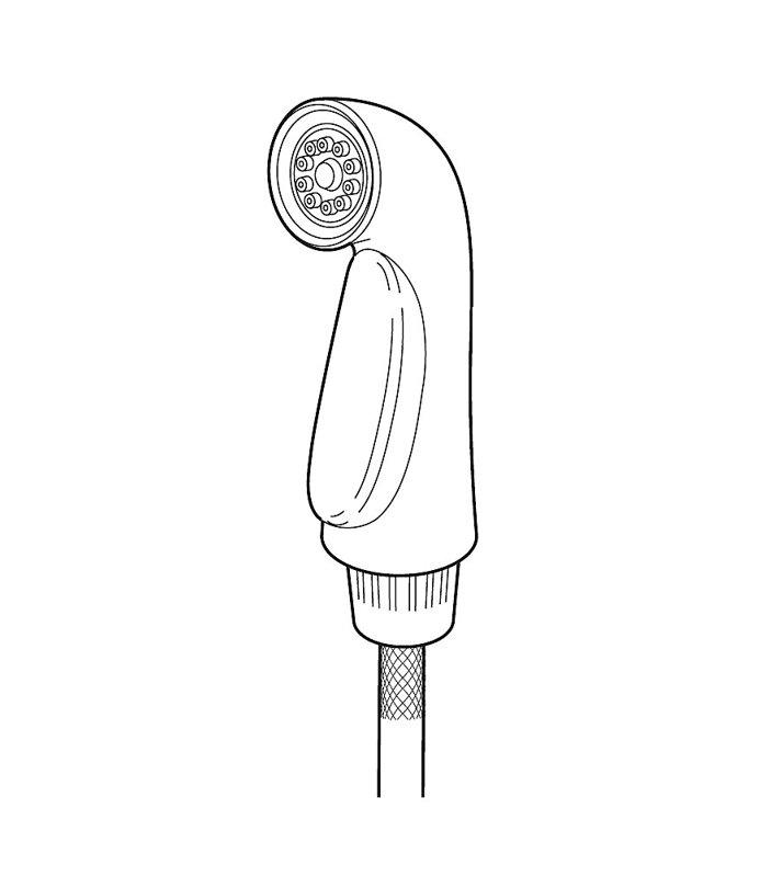 Vaporisateur latéral Pilar, Chrome