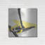 Art mural en métal Wrought Studio «Creamy Yellow IV» par Chris Paschke-1065049134