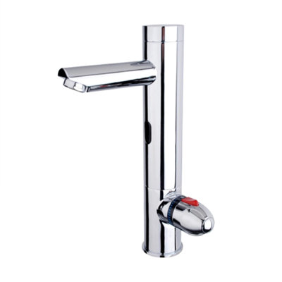 Touchless Bathroom Faucet with Temperature Control