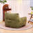 Oversized Corduroy Bean Bag Chair with Armrests – High-Resilience Foam, Comfortable Lounge Sofa-1322023248