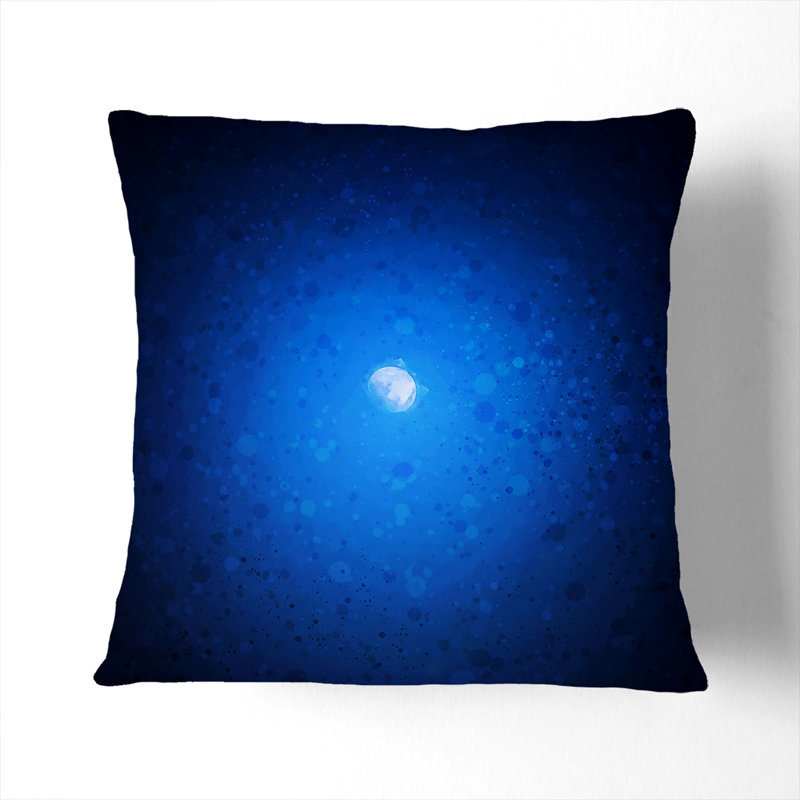 Half Moon Cushion with Filling, White, 55cm H x 55cm W x 20cm D