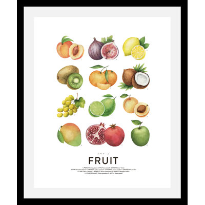 Fruit - Single Picture Frame Print