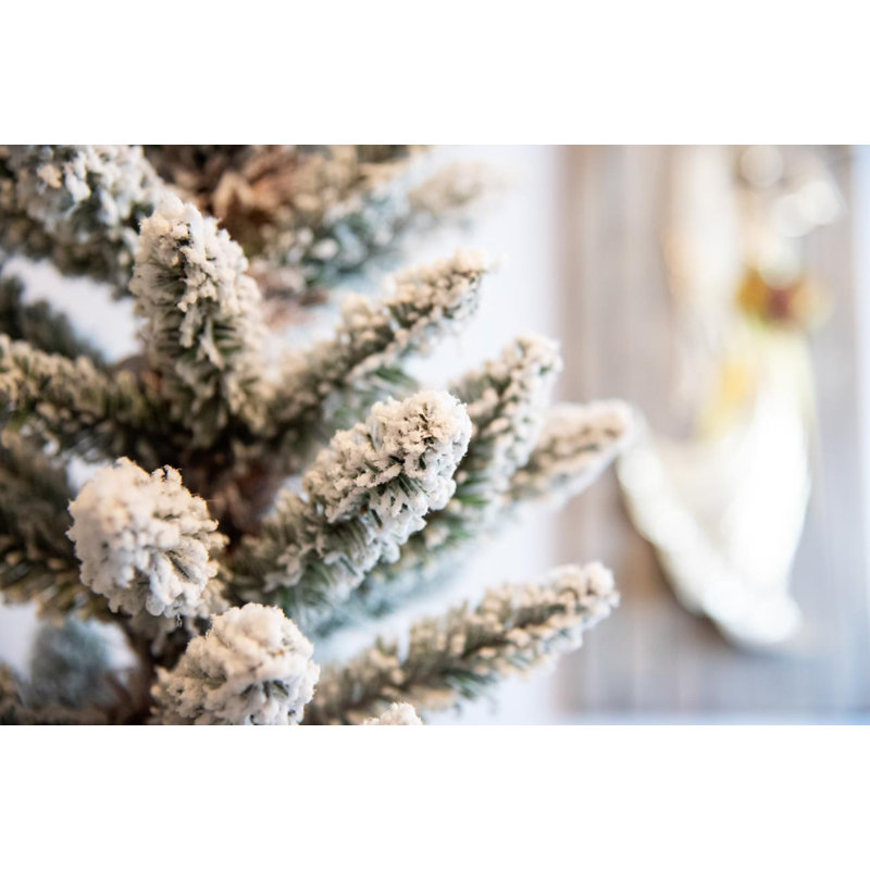 Lighted Artificial Christmas Tree, 7 ft.